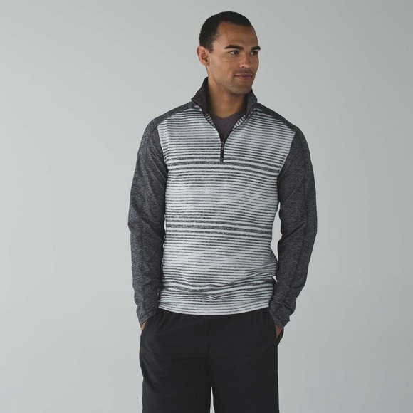 Lululemon men’s Surge Warm 1/2 Zip. Style Number: M3E08S. Size M. - Picture 1 of 13
